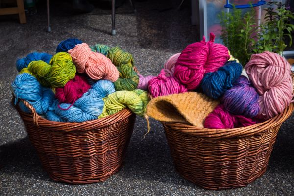 Knitting for gnome crafts