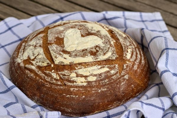 Sourdough Bread, enjoying making bread with kids